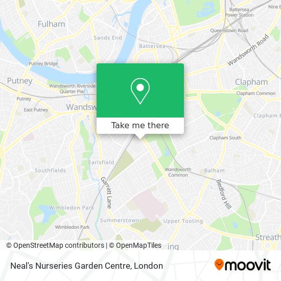 Neal's Nurseries Garden Centre map