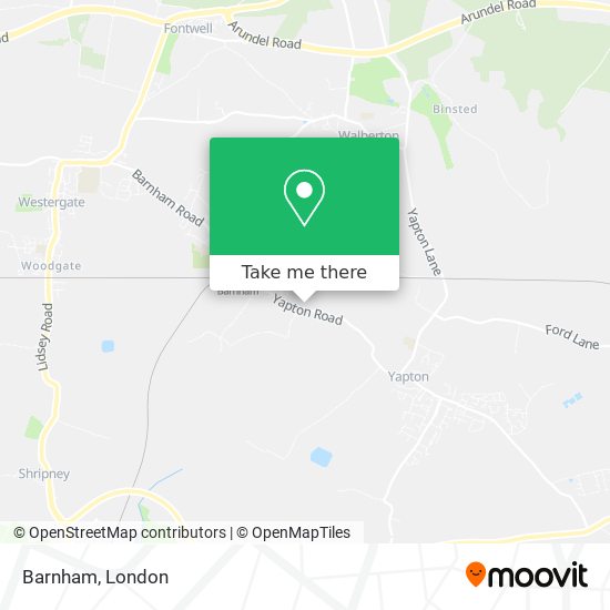 Barnham map