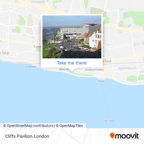 Cliffs Pavilion map