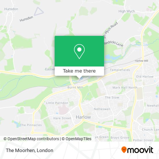 The Moorhen map