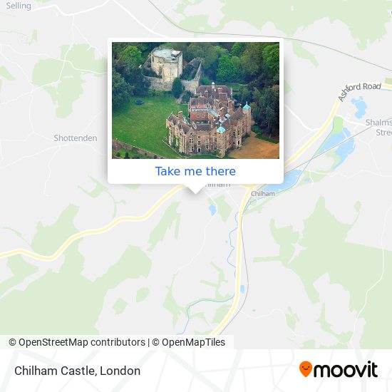 Chilham Castle map