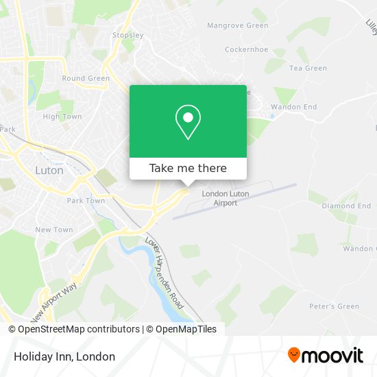 Holiday Inn map