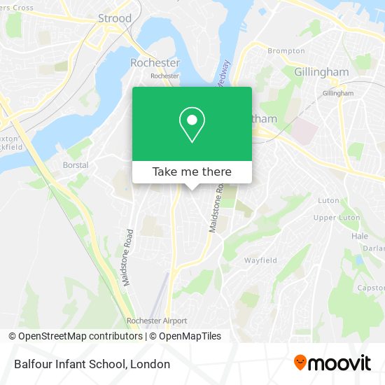 Balfour Infant School map