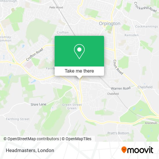 Headmasters map