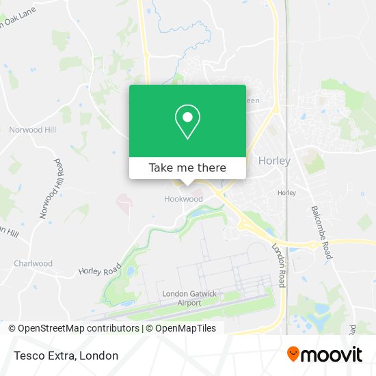 Tesco Extra map