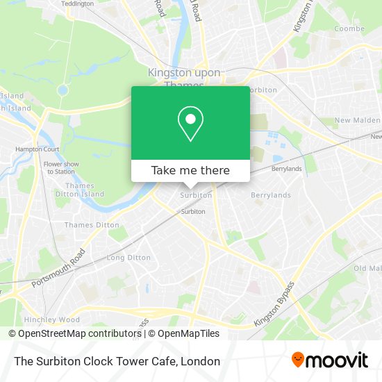 Surbiton Train Line Map How To Get To The Surbiton Clock Tower Cafe By Bus, Train Or Tube?