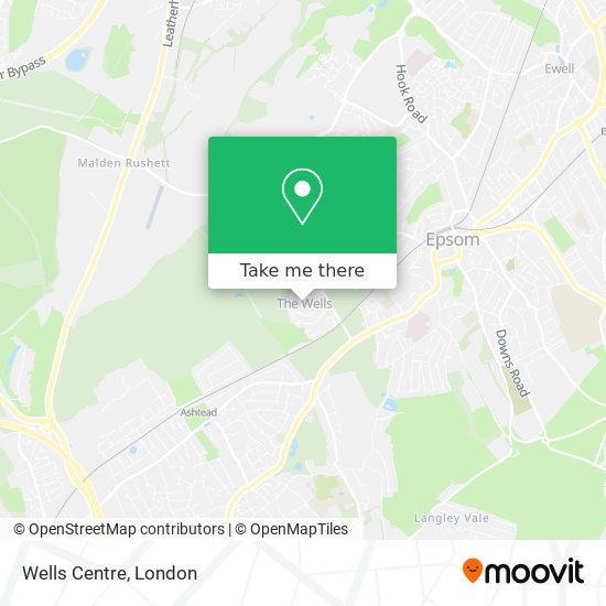 Wells Centre map