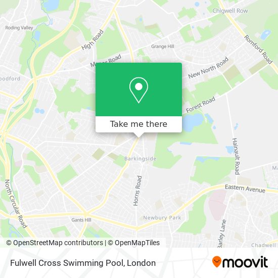 Fulwell Cross Swimming Pool map