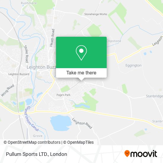 Pullum Sports LTD. map