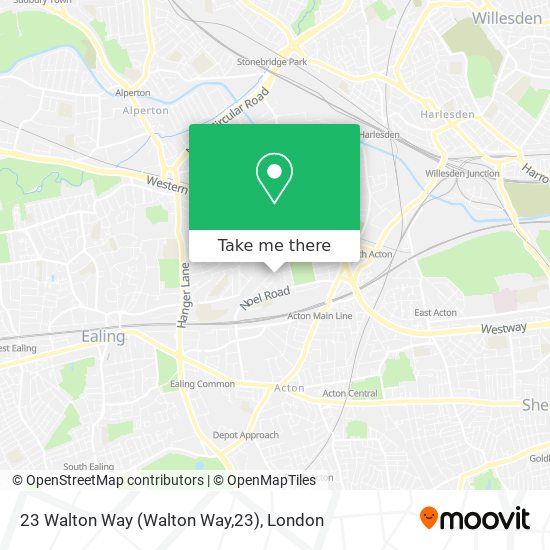 23 Walton Way (Walton Way,23) map