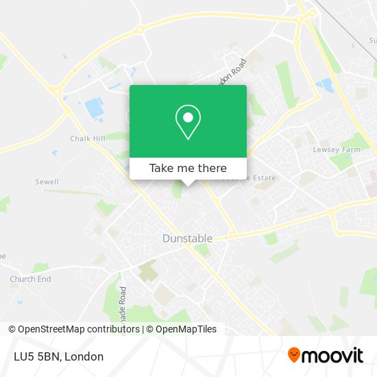 LU5 5BN map