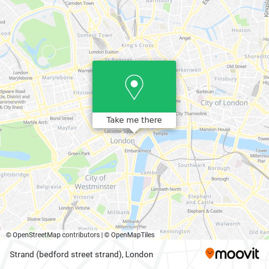 Strand (bedford street strand) map