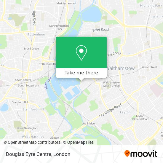 Douglas Eyre Centre map