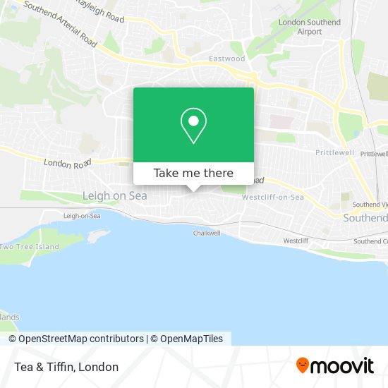 Tea & Tiffin map