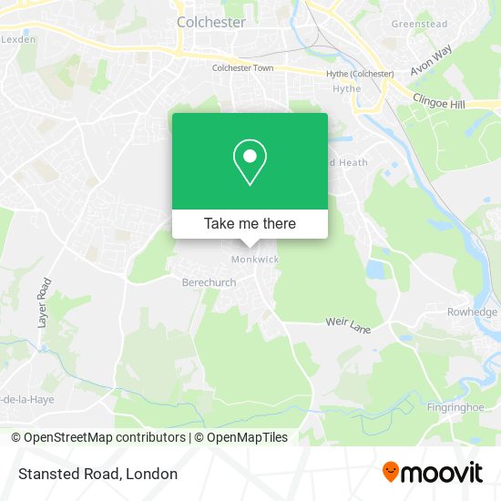Stansted Road map