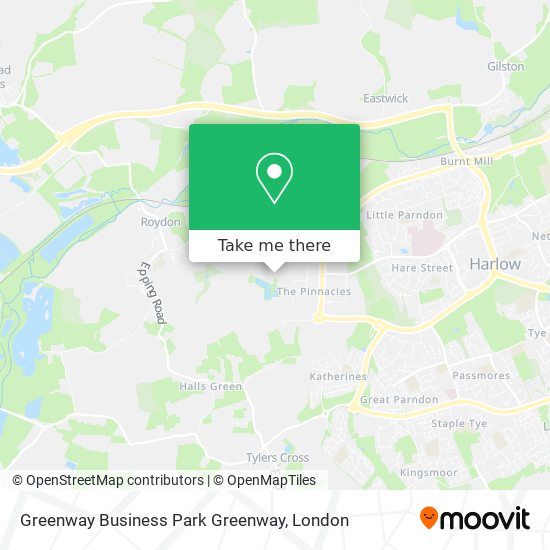 Greenway Business Park Greenway map