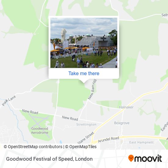 How to get to Goodwood Festival of Speed in Chichester by Bus or Train?