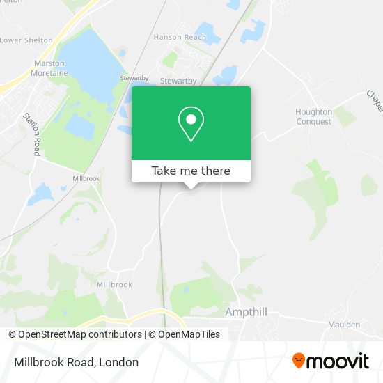 Millbrook Road map