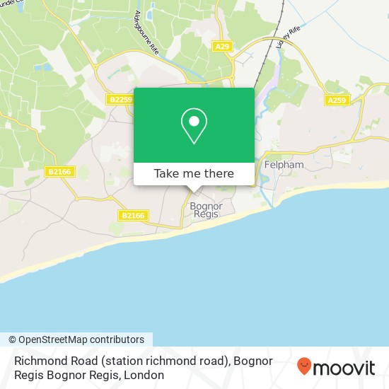 Richmond Road (station richmond road), Bognor Regis Bognor Regis map