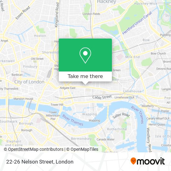 22-26 Nelson Street map