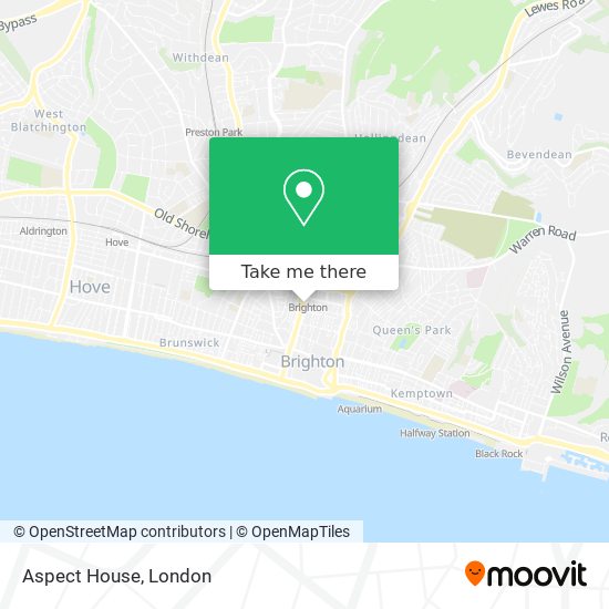 Aspect House map