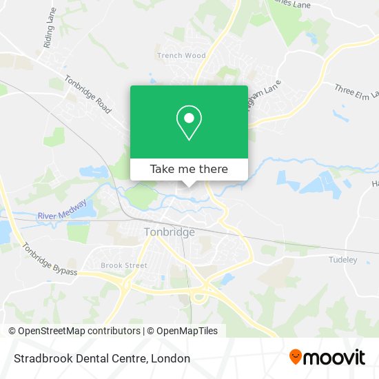 Stradbrook Dental Centre map