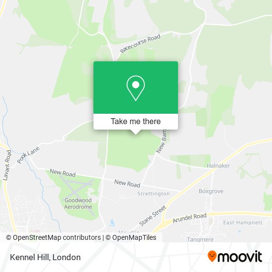 Kennel Hill map