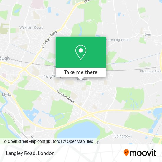 Langley Road map