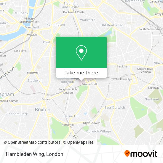 Hambleden Wing map