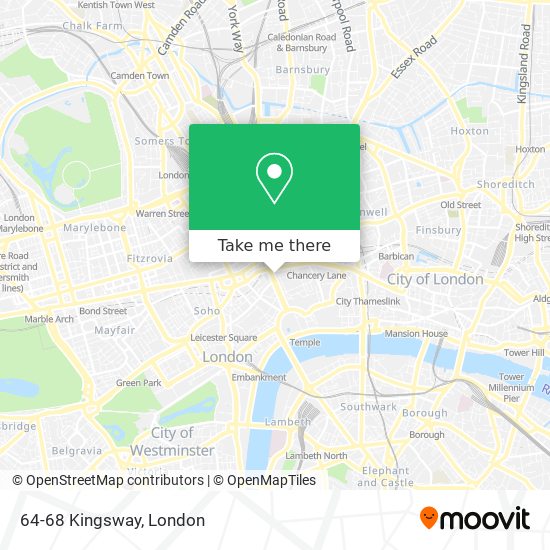64-68 Kingsway map