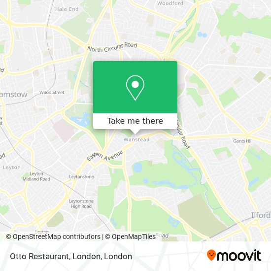 Otto Restaurant, London map
