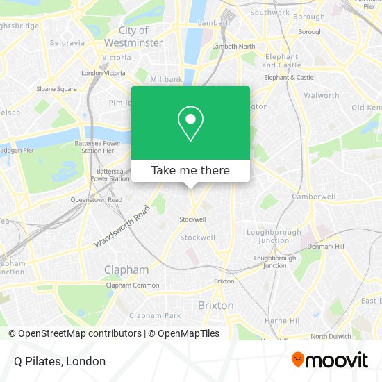 Q Pilates map