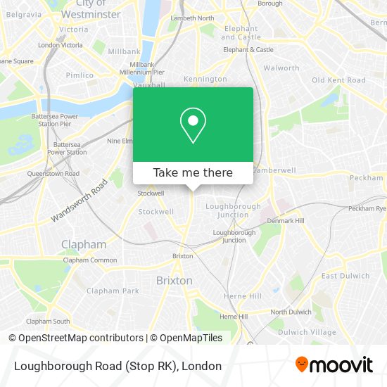 Loughborough Road (Stop RK) map