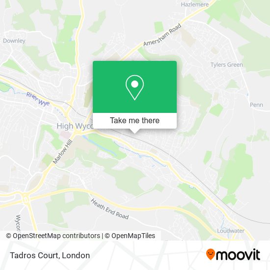 Tadros Court map