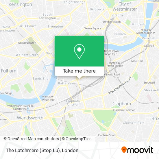 The Latchmere (Stop Lu) map