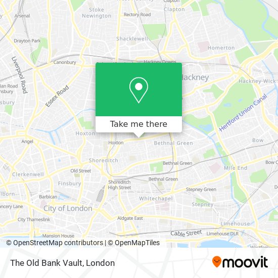 The Old Bank Vault map