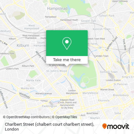 Charlbert Street (chalbert court charlbert street) map