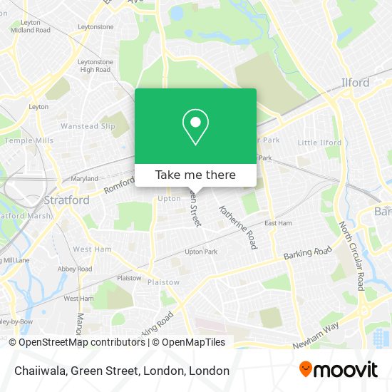 Chaiiwala, Green Street, London map