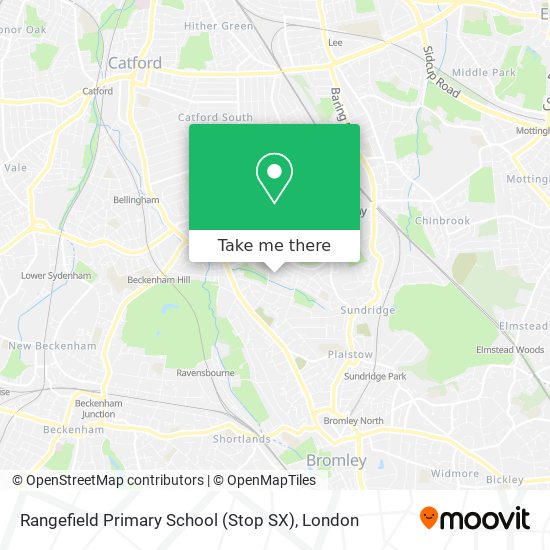 Rangefield Primary School (Stop SX) map