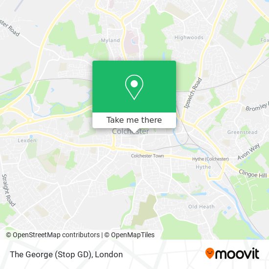 The George (Stop GD) map