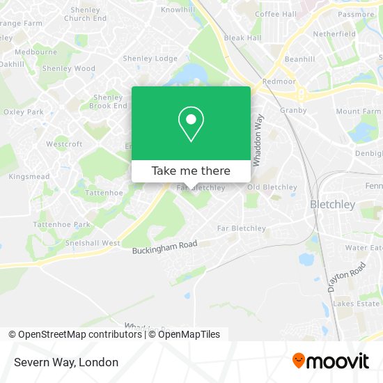 Severn Way map