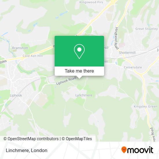 Linchmere map