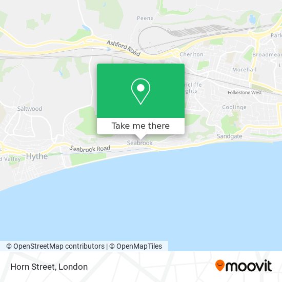 Horn Street map