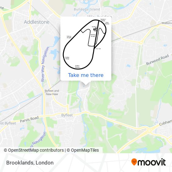 Brooklands map