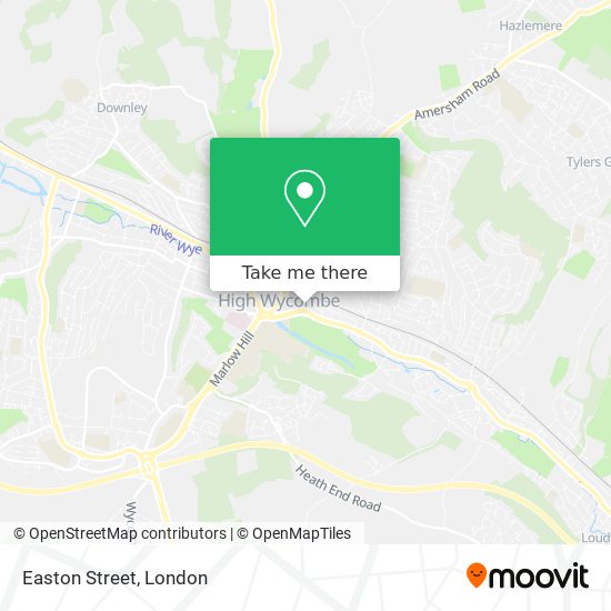 Easton Street map