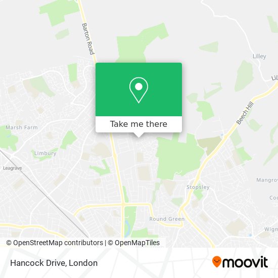 Hancock Drive map