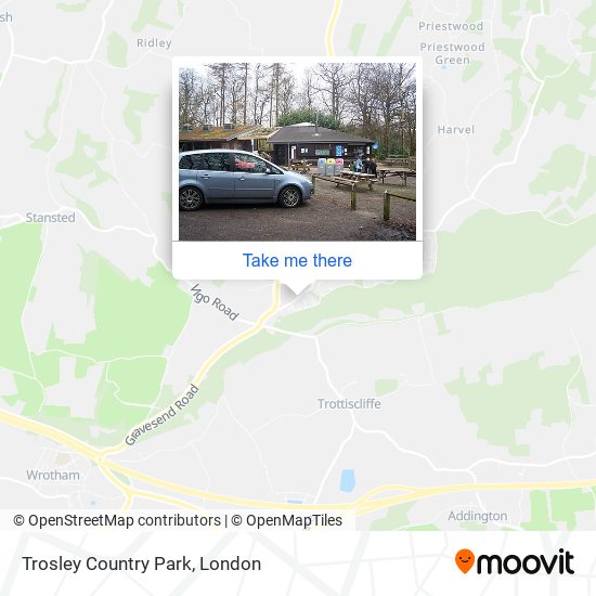 Trosley Country Park map