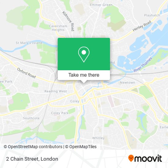 2 Chain Street map