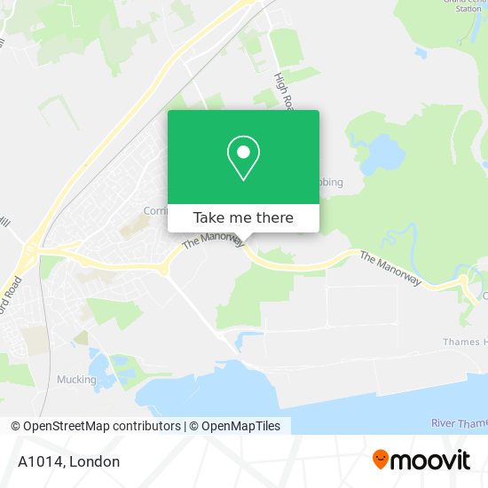 A1014 map