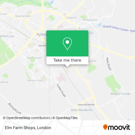 Elm Farm Shops map